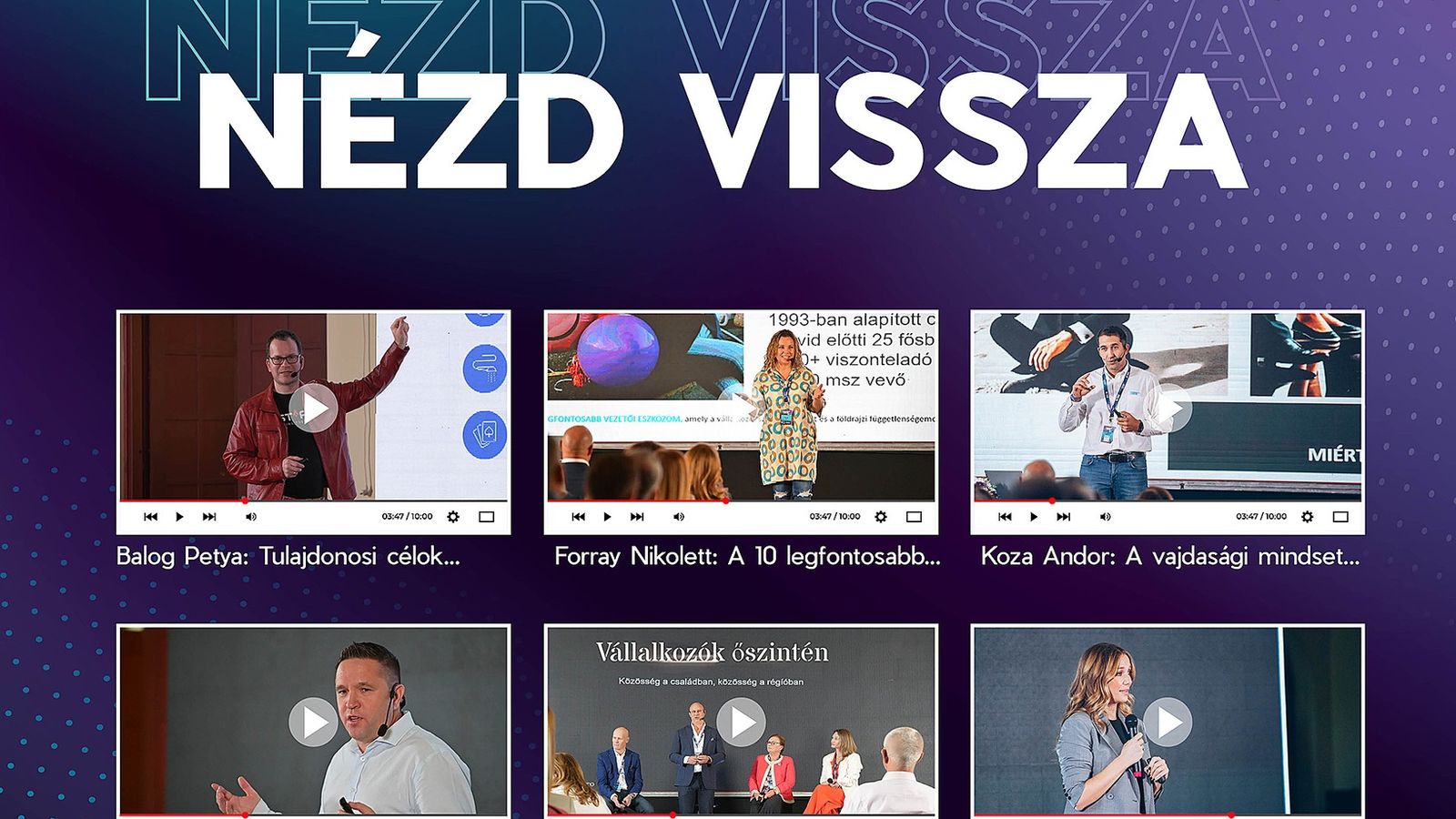 Nézd vissza a Connect+Grow2024 konferencia előadásait!