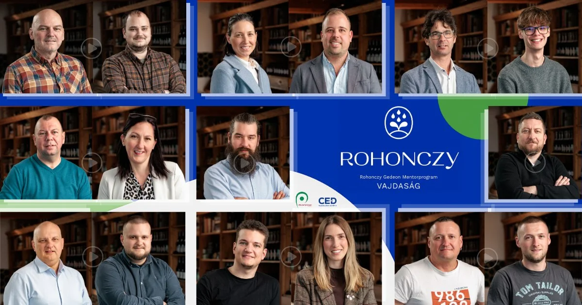 HÉTFŐTŐL INDULNAK A VAJDASÁGI ROHONCZY GEDEON MENTORPROGRAM KISVIDEÓS BEMUTATKOZÁSAI!