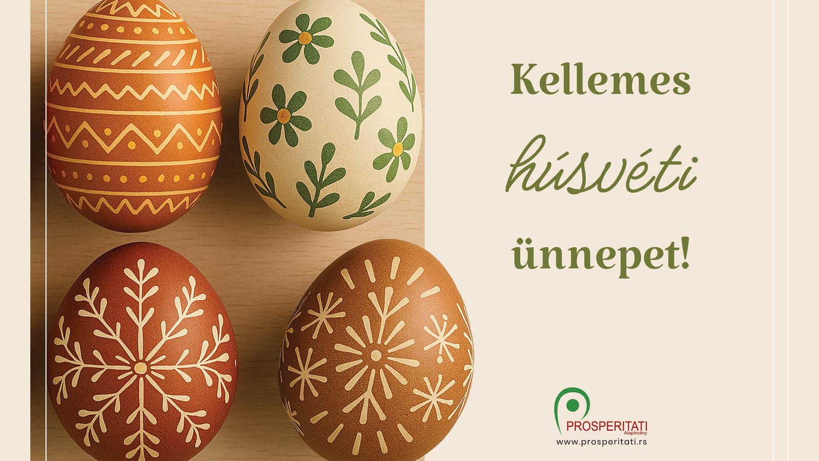Kellemes húsvéti ünnepet kívánunk!