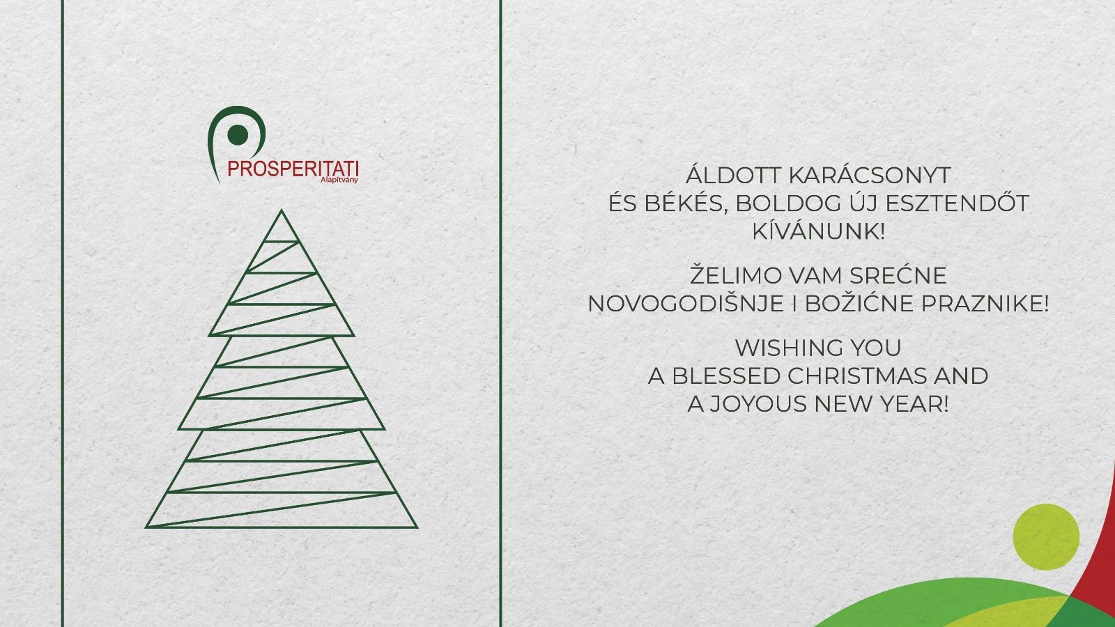 Kellemes Ünnepeket!