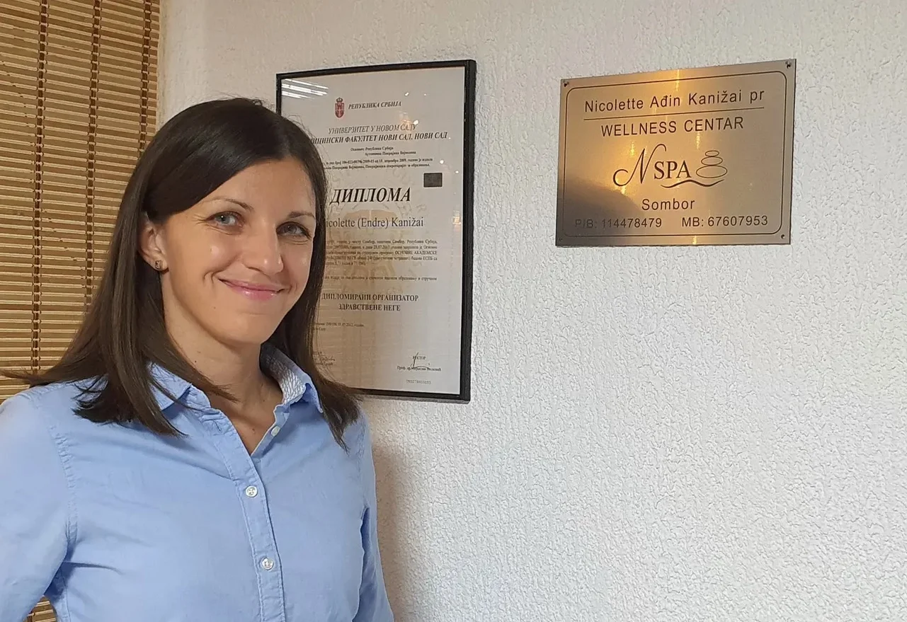 Beszélgetés Ágyin Kanizsai Nicolette-tel, a zombori Wellness Centar N-Spa központ alapítójával